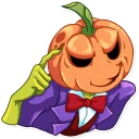 😏 emoji Jack Pumpkin Head Telegram sticker 19 of 25