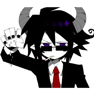 🌪️ emoji ⩩ glasses by @okegomstickerss Telegram sticker 5 of 62