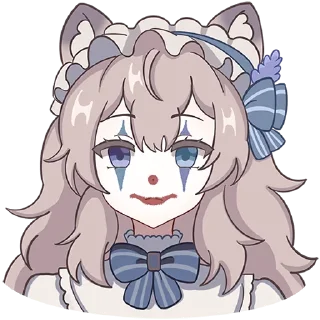 🤡 emoji chpic.su • @Premium_Stikers | Мяути Telegram sticker 9 of 52