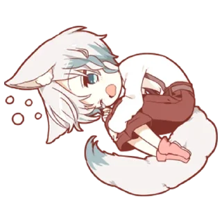 😢 emoji Зайчик-кун @tg_sticks Telegram sticker 12 of 36