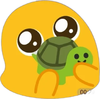 🌟 emoji черепашко Telegram sticker 18 of 41