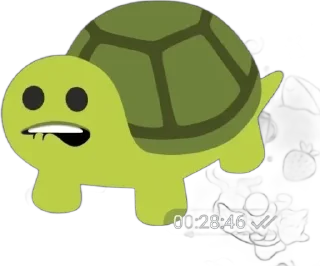 🌟 emoji черепашко Telegram sticker 7 of 41