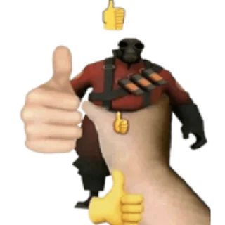 👍 emoji рандомная рандомщина Telegram sticker 6 of 74