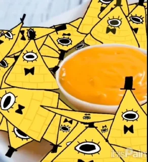 ⚠️ emoji гад треугольный Telegram sticker 5 of 87