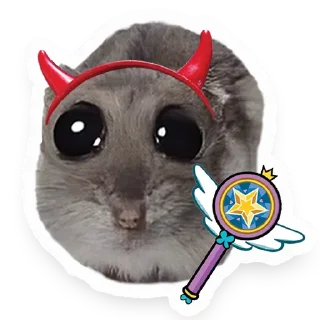 🦸‍♀️ emoji Хомяк Telegram sticker 21 of 91