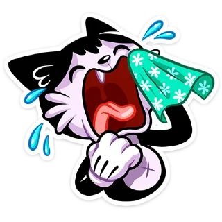 😢 emoji Кот Джо • @TgSticker Telegram sticker 24 of 49