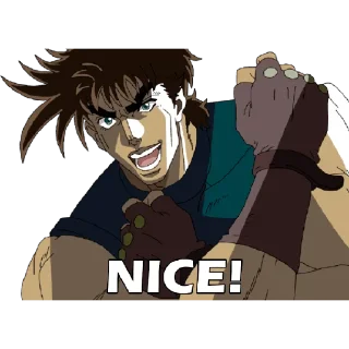 🤩 emoji JoJo Telegram sticker 9 of 19