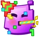 🥳 emoji Pixel Emoji @TgSticker Telegram sticker 14 of 40