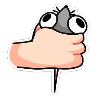 😱 emoji Крис Telegram sticker 11 of 48