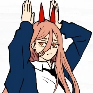 😐 emoji Пауэр рогатая Telegram sticker 23 of 34
