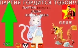 😽 emoji Партия Telegram sticker 9 of 17