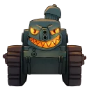 😁 emoji Мир танков. Хеллоуин Telegram sticker 12 of 22