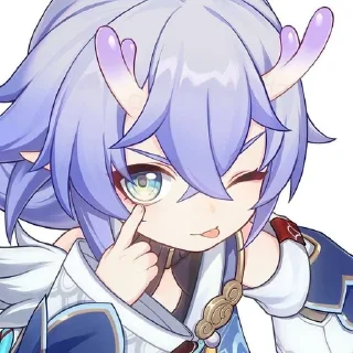 😜 emoji 🎭 Honkai: Star Rail 🎭 Telegram sticker 24 of 120