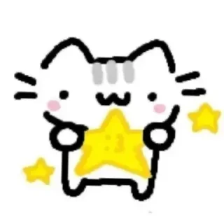 🌟 emoji Mem cat Telegram sticker 17 of 106