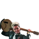 ☝ emoji Green Day Telegram sticker 8 of 31