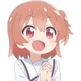 🥺 emoji @anime_stickerr Хината Telegram sticker 7 of 20
