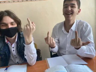 🖕 emoji 11 «Г» Telegram sticker 22 of 99