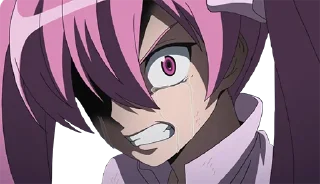 😠 emoji Akame ga kill! (main) Telegram sticker 19 of 44