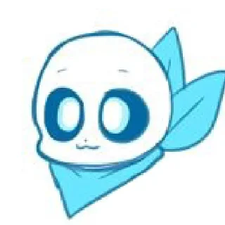🔷 emoji 𝙱𝚕𝚞𝚎𝙱𝚎𝚛𝚛𝚢 𝚋𝚢 : @stickers_undertale Telegram sticker 14 of 20