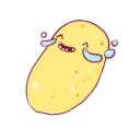 😂 emoji Sweet potatos Telegram sticker 10 of 59