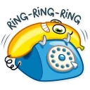 📱 emoji Lovely Banana Telegram sticker 9 of 25