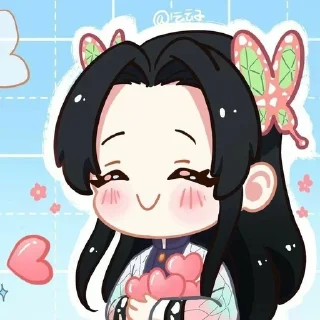 🦋 emoji Kanae kocho 🦋 Telegram sticker 16 of 29