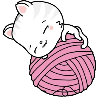 😊 emoji Kitty (by @R_o_o_m) Telegram sticker 11 of 24