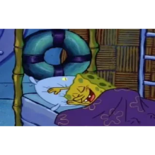 😴 emoji spongebob Telegram sticker 11 of 47