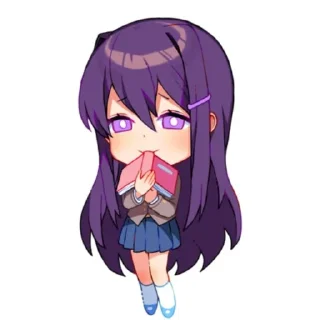 💇 emoji Доки Доки 😄 Telegram sticker 9 of 10