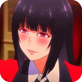 Sticker from Kakegurui @rucodellllstickk