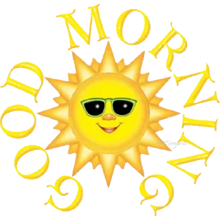 💟 emoji Доброе утро Telegram sticker 18 of 30