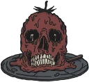 🎂 emoji Death Telegram sticker 8 of 14