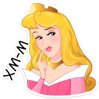 🤔 emoji Принцесса Аврора Telegram sticker 14 of 36