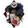 😊 emoji Death Note • @moomv Telegram sticker 19 of 136