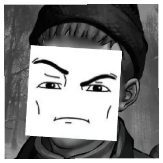 😶 emoji Бухой Зайчик Telegram sticker 8 of 46