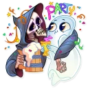 🎉 emoji Stay Spooky Telegram sticker 6 of 40