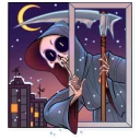 🤐 emoji Stay Spooky Telegram sticker 21 of 40