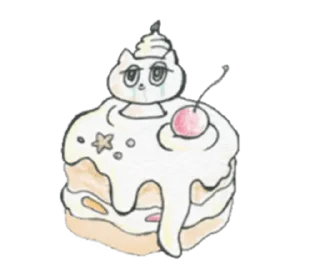🧁 emoji 😿 cry emamouse animals @nneiasticks Telegram sticker 7 of 120