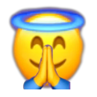 😇 emoji Poshli na xyu? Telegram sticker 15 of 25