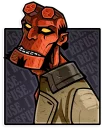 😠 emoji Hellboy Telegram sticker 17 of 30