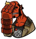 🤦‍♂️ emoji Hellboy Telegram sticker 9 of 30