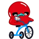 ⏳ emoji Red Duck :: @Stickers_Chaos Telegram sticker 19 of 26