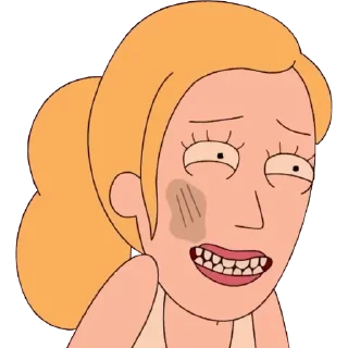 😬 emoji Rick & Morty Telegram sticker 7 of 79