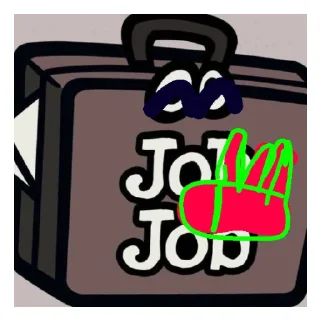 👋 emoji Job Job Emoji Telegram sticker 8 of 20