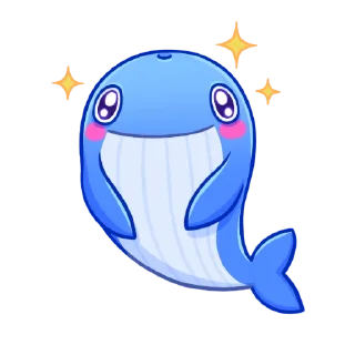 ☺ emoji TON WHALE Telegram sticker 5 of 23