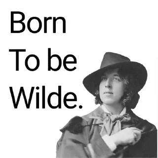Sticker from Wilde!