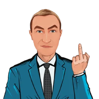 🖕 emoji ALEKSEY PAS - Crypto Investor Telegram sticker 12 of 21