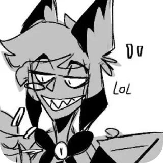 💀 emoji Аластор Манга @k1rm9 Telegram sticker 13 of 45