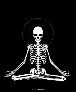 🌟 emoji ☠️×Skeletons×☠️ Telegram sticker 17 of 18