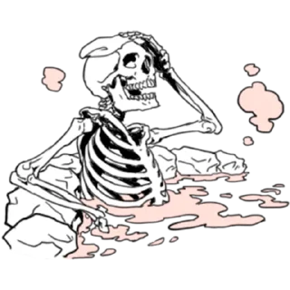😌 emoji Груда костей 2 @nyasticks Telegram sticker 5 of 27